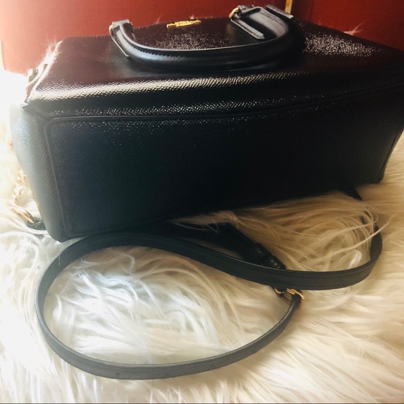 Coach NWT black Patent leather mini sage carryall. This is a beautiful bag. - Picture 6 of 8